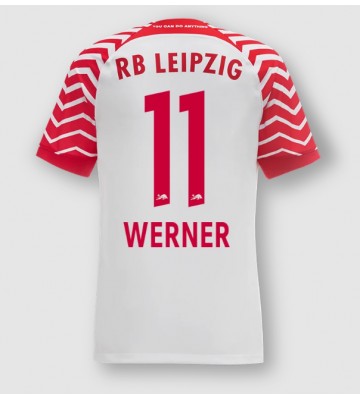 RB Leipzig Timo Werner #11 Hjemmebanetrøje 2023-24 Kort ærmer